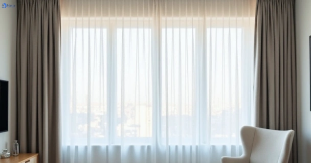 Restored vibrant drapes in holmview QLD after Matty Curtain Cleaning
