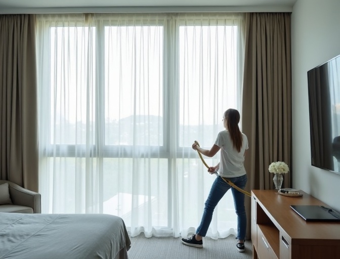Holmview Sheer Curtain Cleaning
